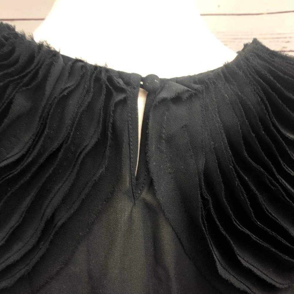 Fond Black‎ Ruffle Tank - Picture 7 of 8